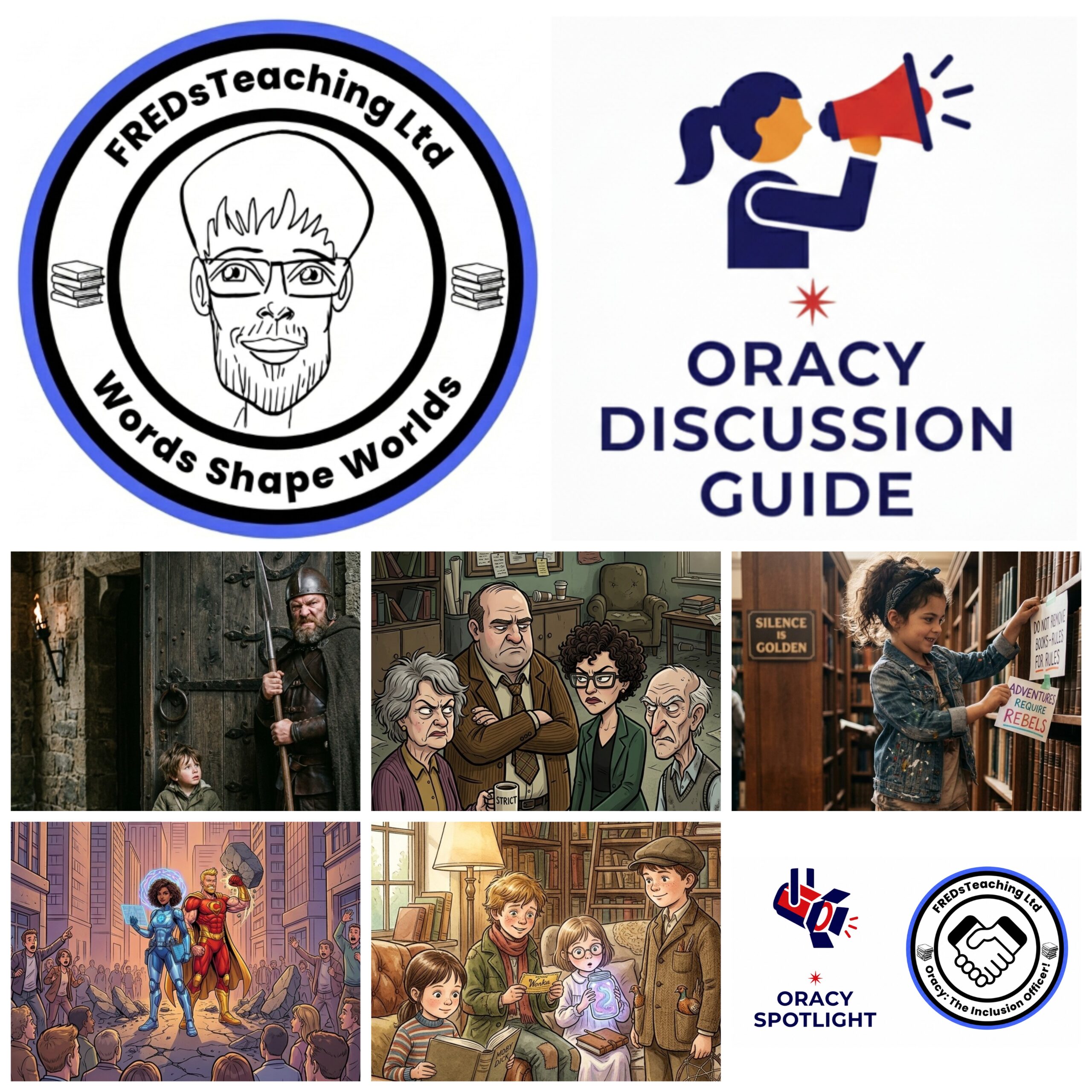 FREDs UKS2 Oracy Discussion Guide - Roald Dahl: Children vs Adults ...